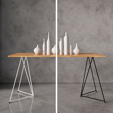 Caballetes para mesa Nómade