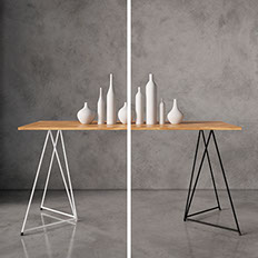 Caballetes para mesa Nómade