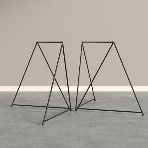 Caballetes de hierro Nómade