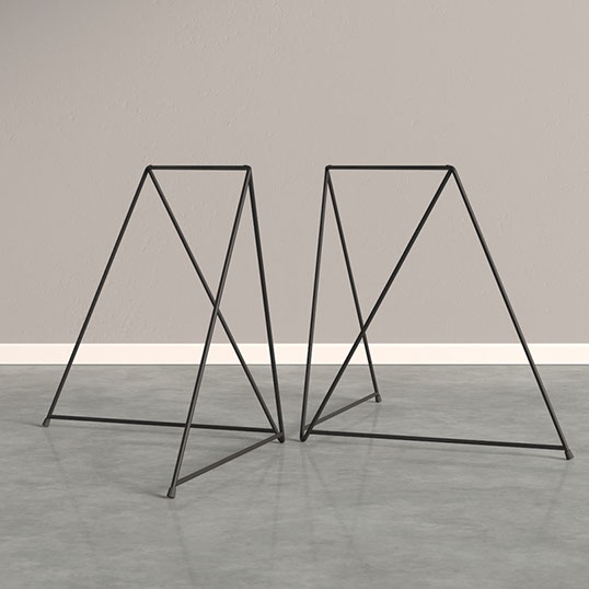 Caballetes de hierro Nómade