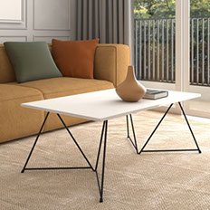 Caballetes de hierro para mesa Nómade